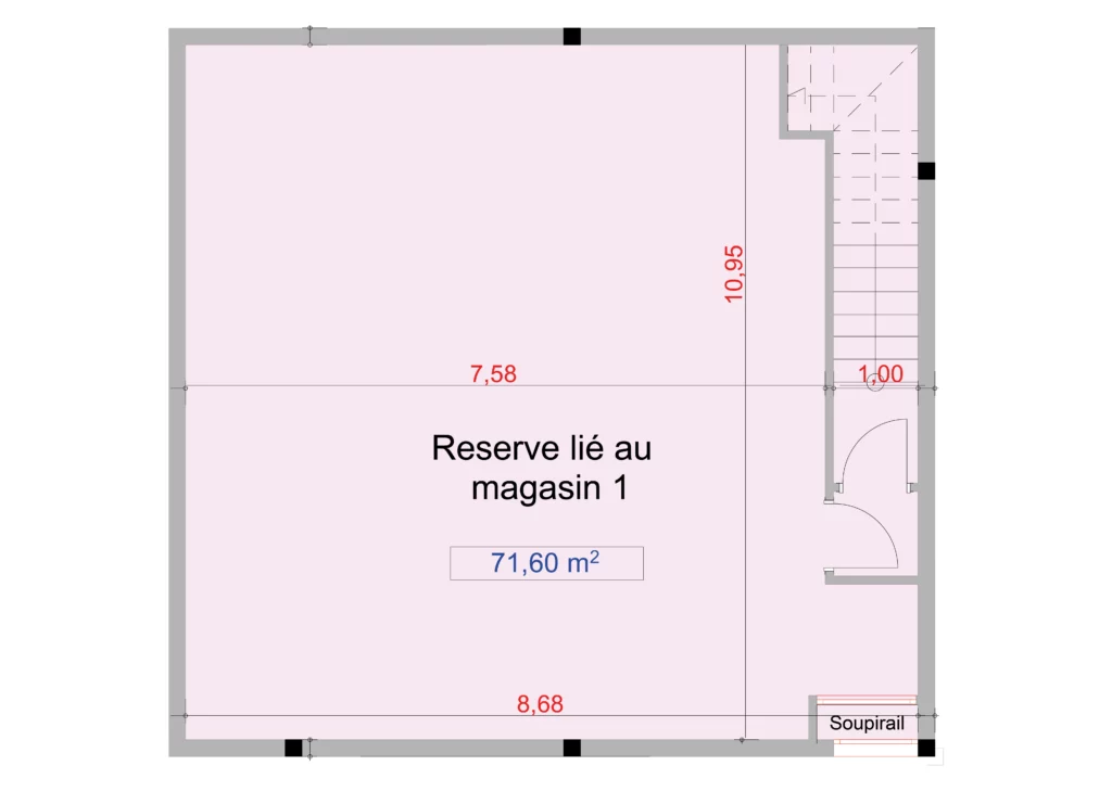 Magasin 1 Espace de stockage - Galerie Mazagan