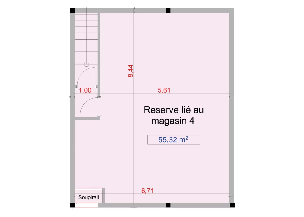 Magasin 4 Espace de stockage - Galerie Mazagan